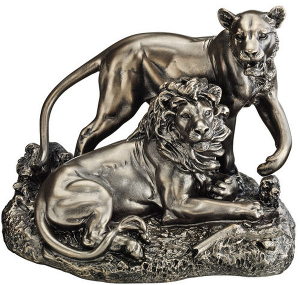 Lion Sculptures Bronze Lioness Sculpture Pride Of Place Animal Statue